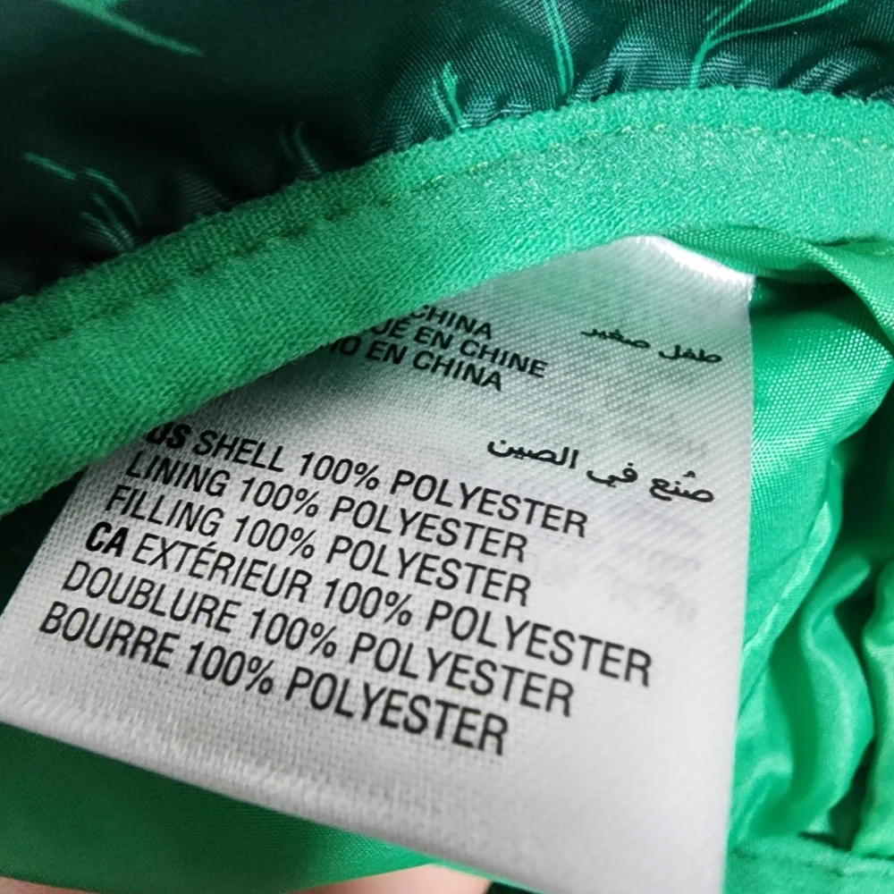 Epic Threads Forest Green Dinosaur Puffer Jacket Size 3T‎